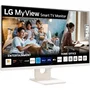 LG MyView Smart Monitor 32SR50F-W 31.5" Full HD IPS Smart TV webOS23 Home Office Blanco